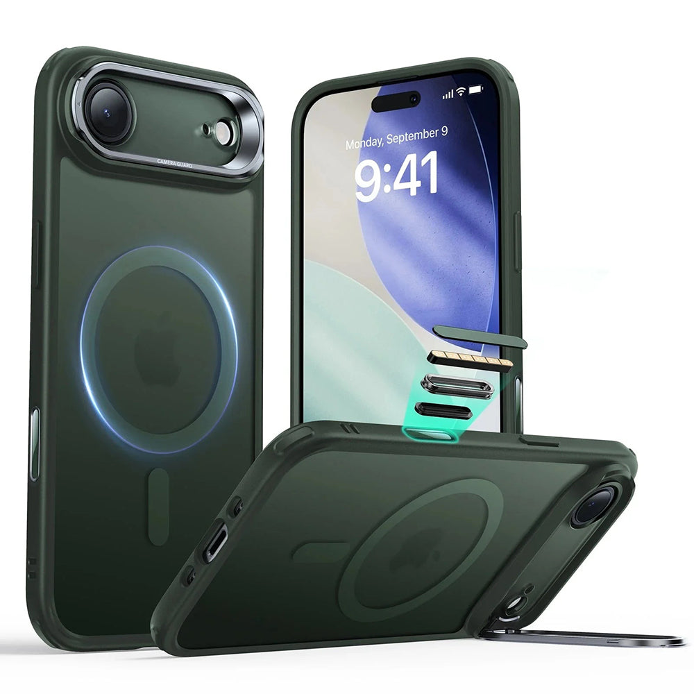 ESR - Classic Hybrid HaloLock Kickstand - iPhone 17 Air - Frosted Green