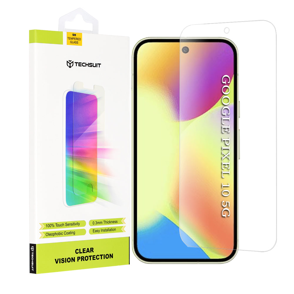 Techsuit - Clear Vision Glass - Google Pixel 10 - Transparent