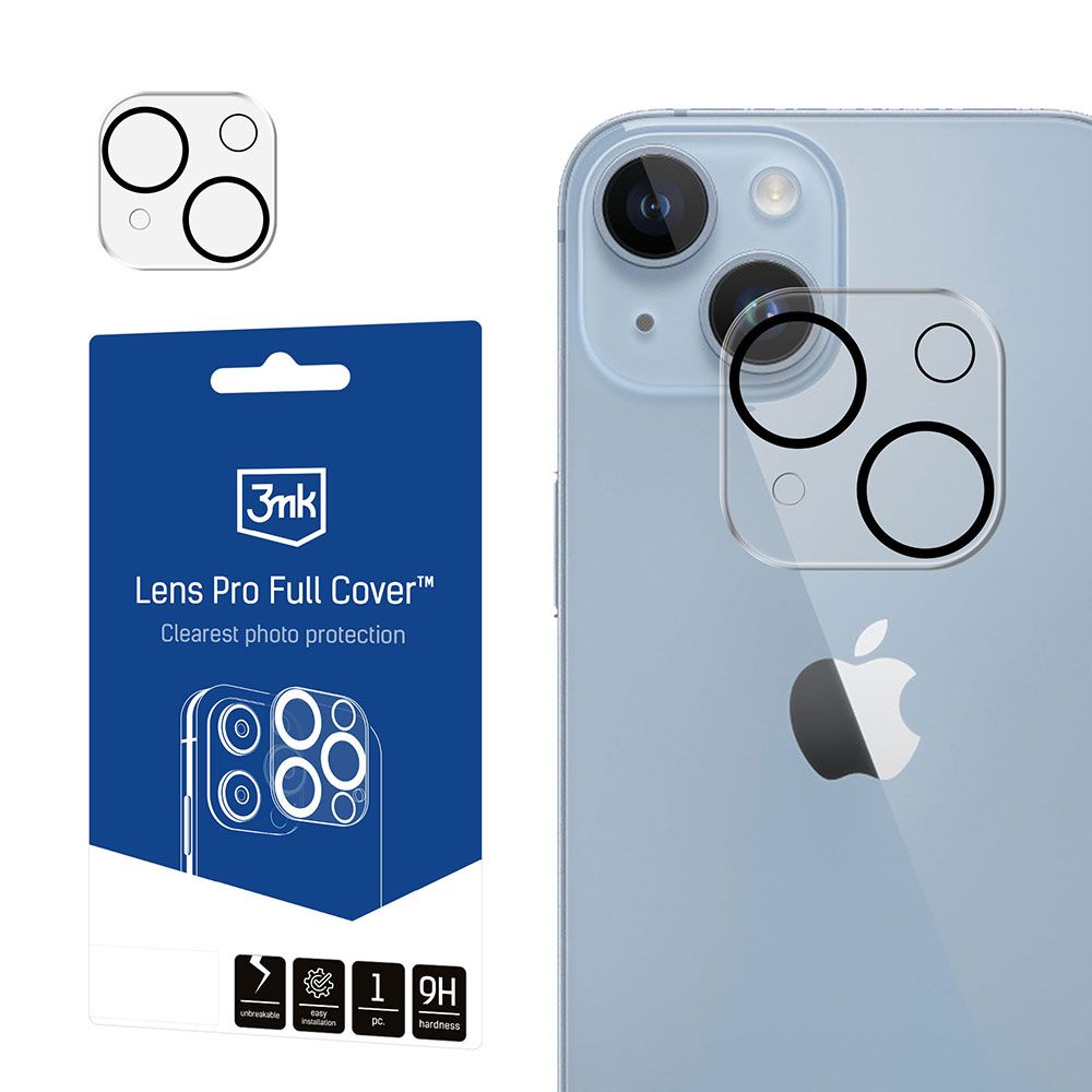 3mk - Lens Pro Full Cover - iPhone 13 Mini / iPhone 13 - Clear
