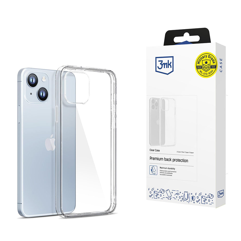3mk - Clear Case - iPhone 14 - Transparent