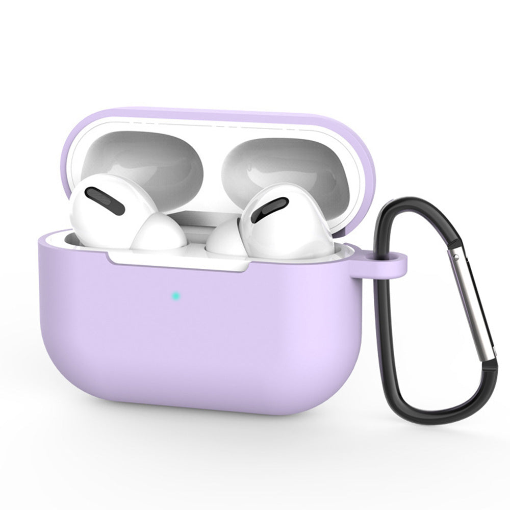 Techsuit - Silicone Case - for AirPods Pro 3, Smooth Ultrathin Material - Purple