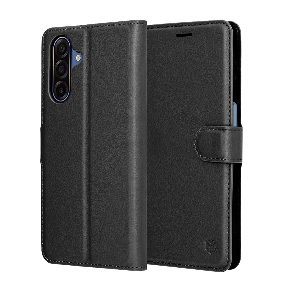 Techsuit - Leather Folio - Samsung Galaxy A17 5G / A17 4G - Black