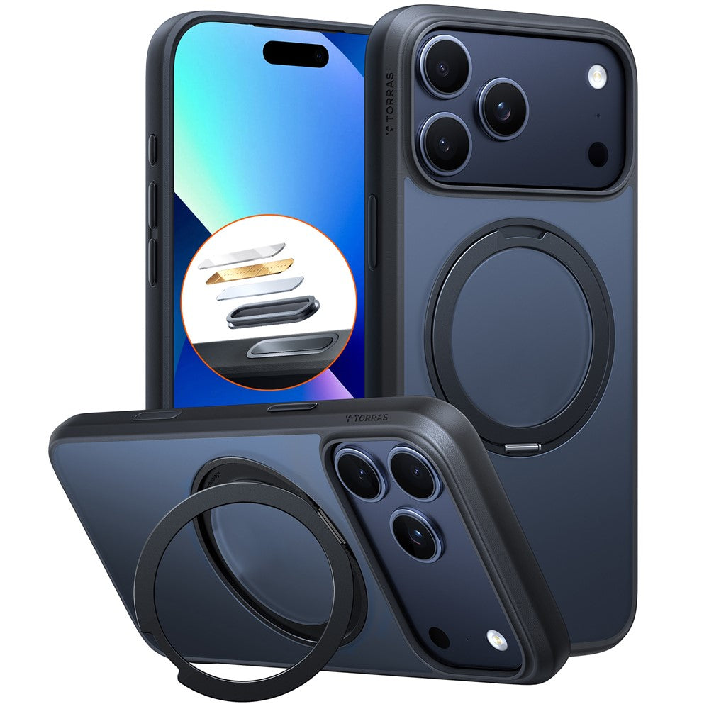 Torras - Ostand Pro MagSafe Series - iPhone 17 Pro - Black