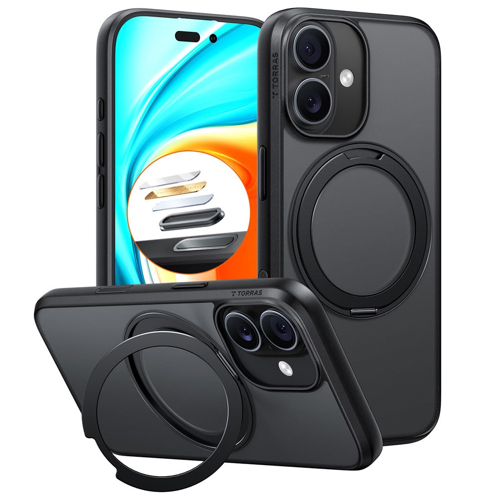 Torras - Ostand Pro MagSafe Series - iPhone 17 - Black