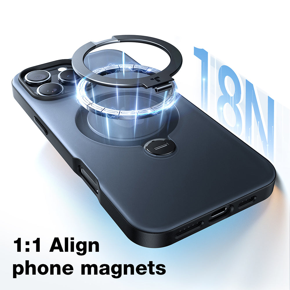 Torras - Ostand Spin MagSafe Series - iPhone 17 Pro - Navy Blue