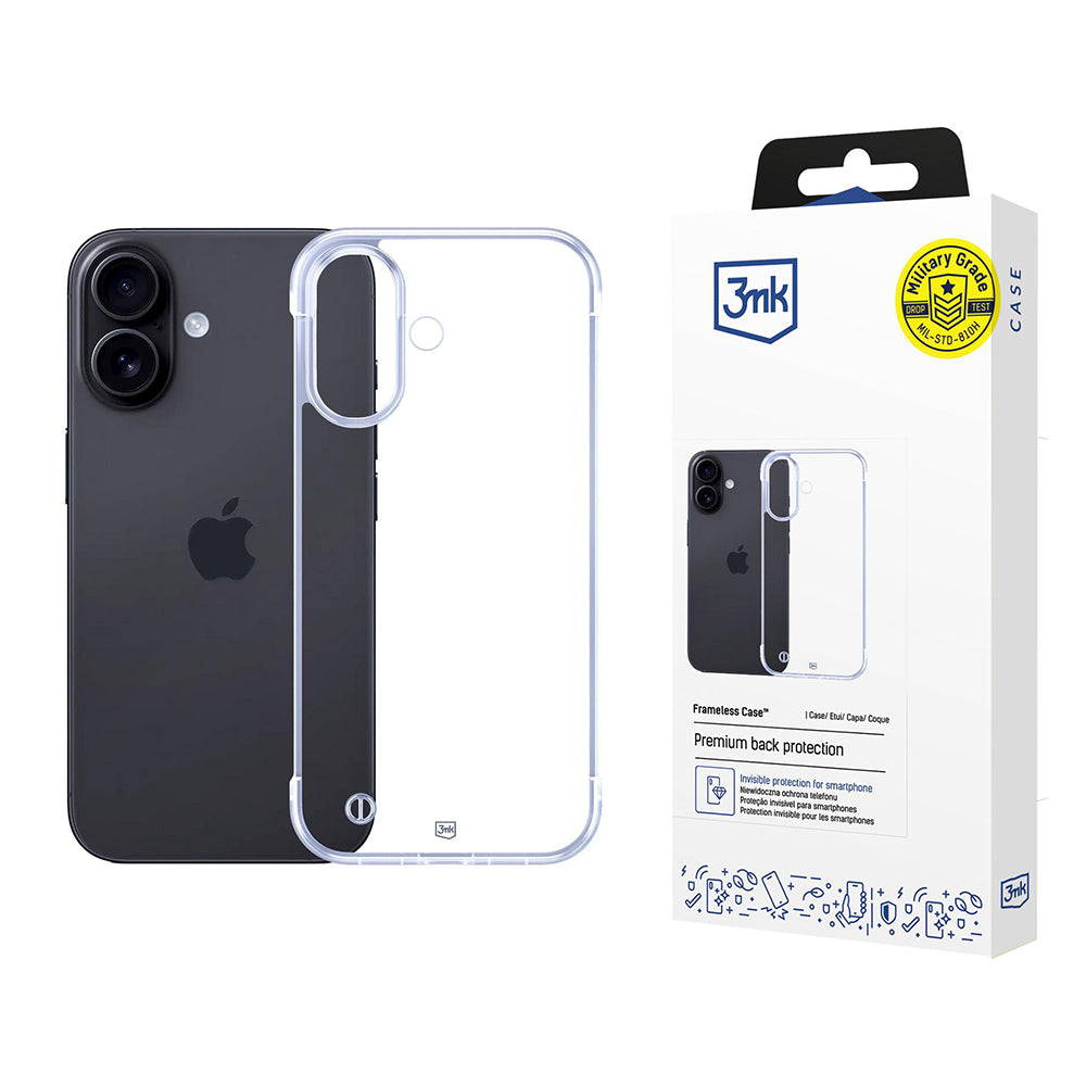 3mk - Just20g Clear Case - iPhone 17 - Transparent