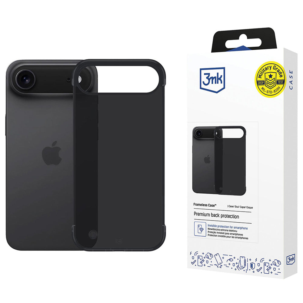 3mk - Just20g Matt Case - iPhone 17 Air - Black