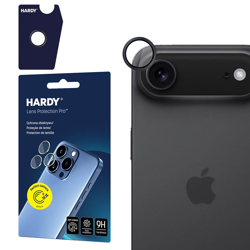 3mk - Hardy Lens Protection Pro - iPhone 17 Air - Black