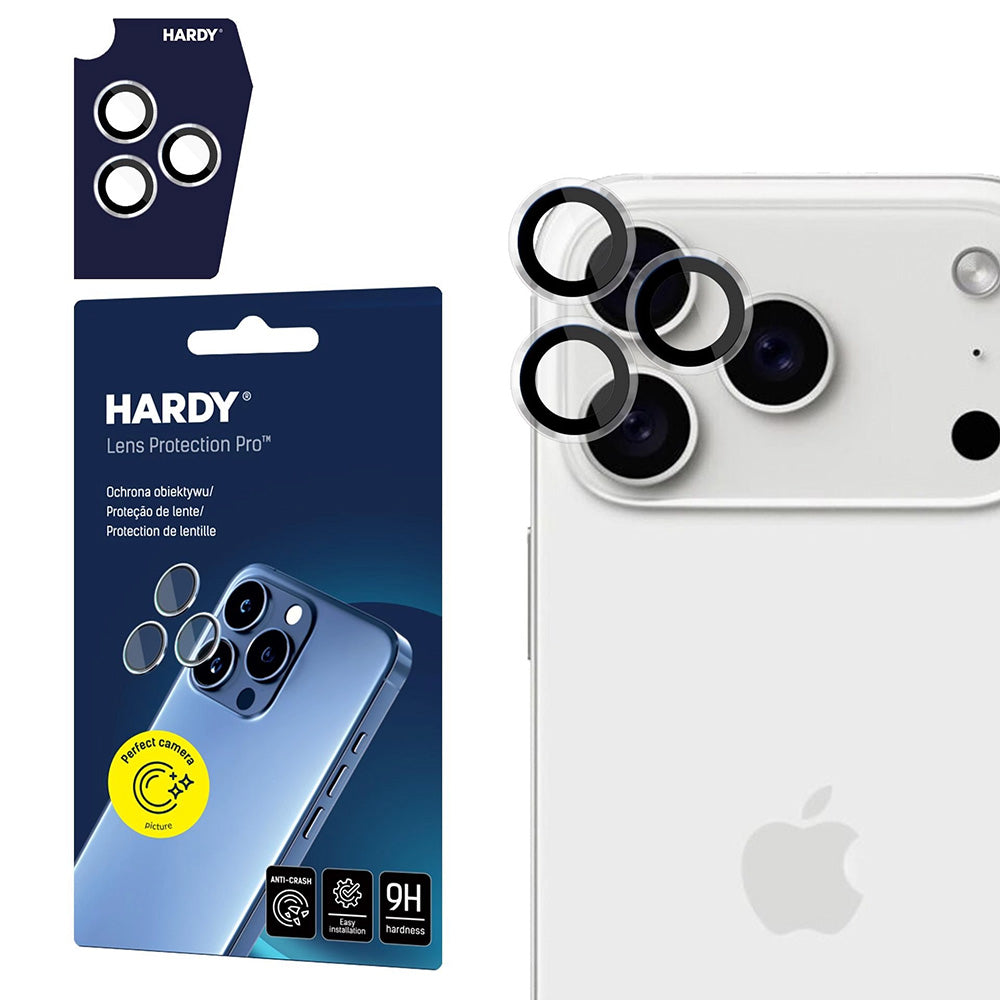 3mk - Hardy Lens Protection Pro - iPhone 17 Pro / iPhone 17 Pro Max - Clear