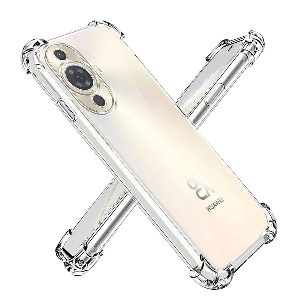 Techsuit - Shockproof Clear Silicone - Huawei nova 11 / nova 12s - Clear
