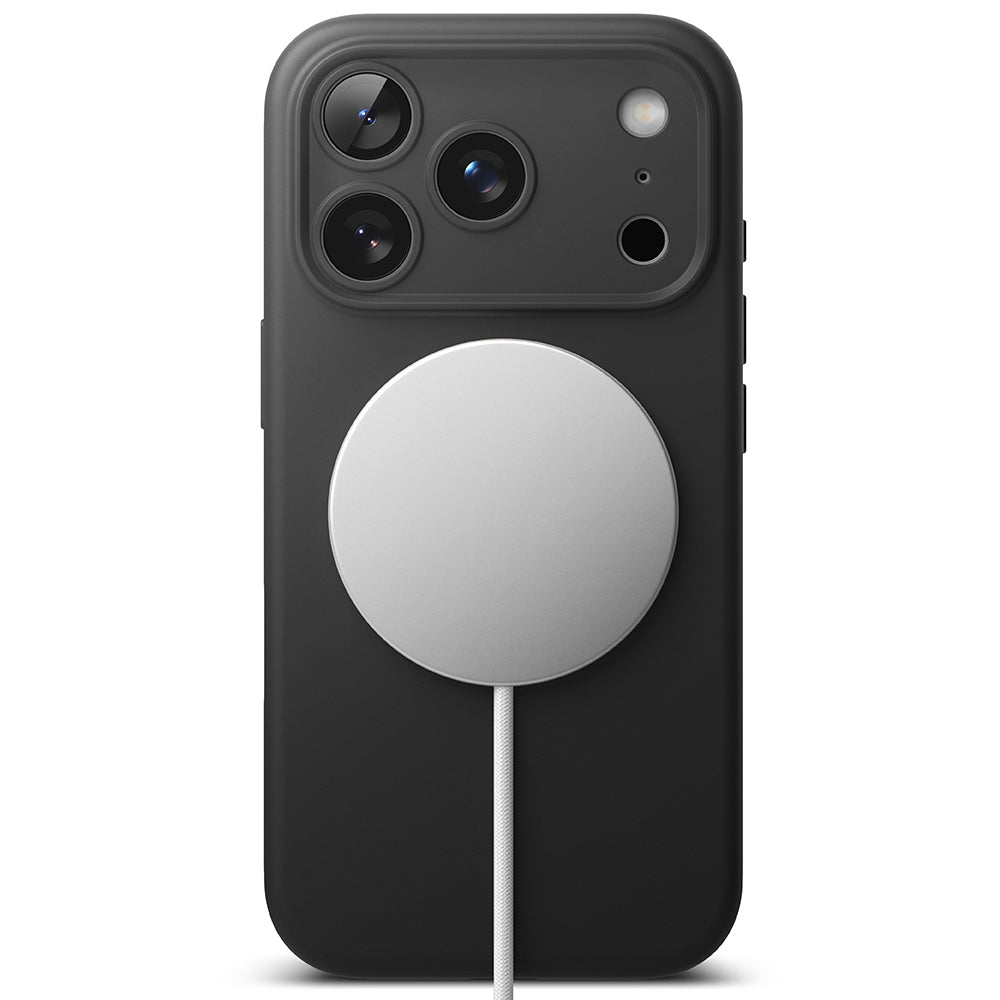 Ringke - Silicone Magnetic MagSafe - iPhone 17 Pro - Black