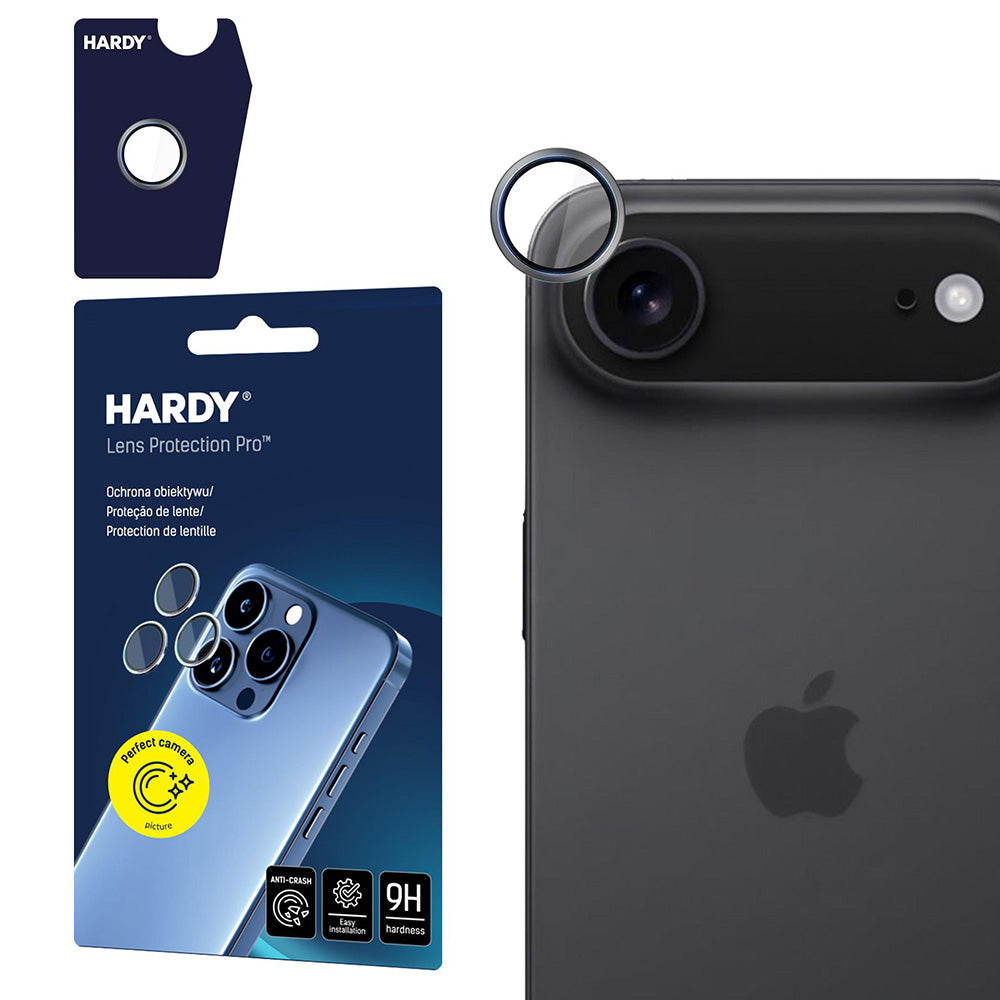 3mk - Hardy Lens Protection Pro - iPhone 17 Air - Titanium Gray
