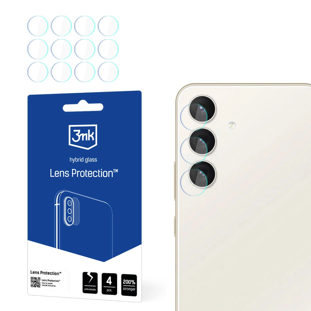 3mk - Lens Protection (4 pack) - Samsung Galaxy S24 - Clear