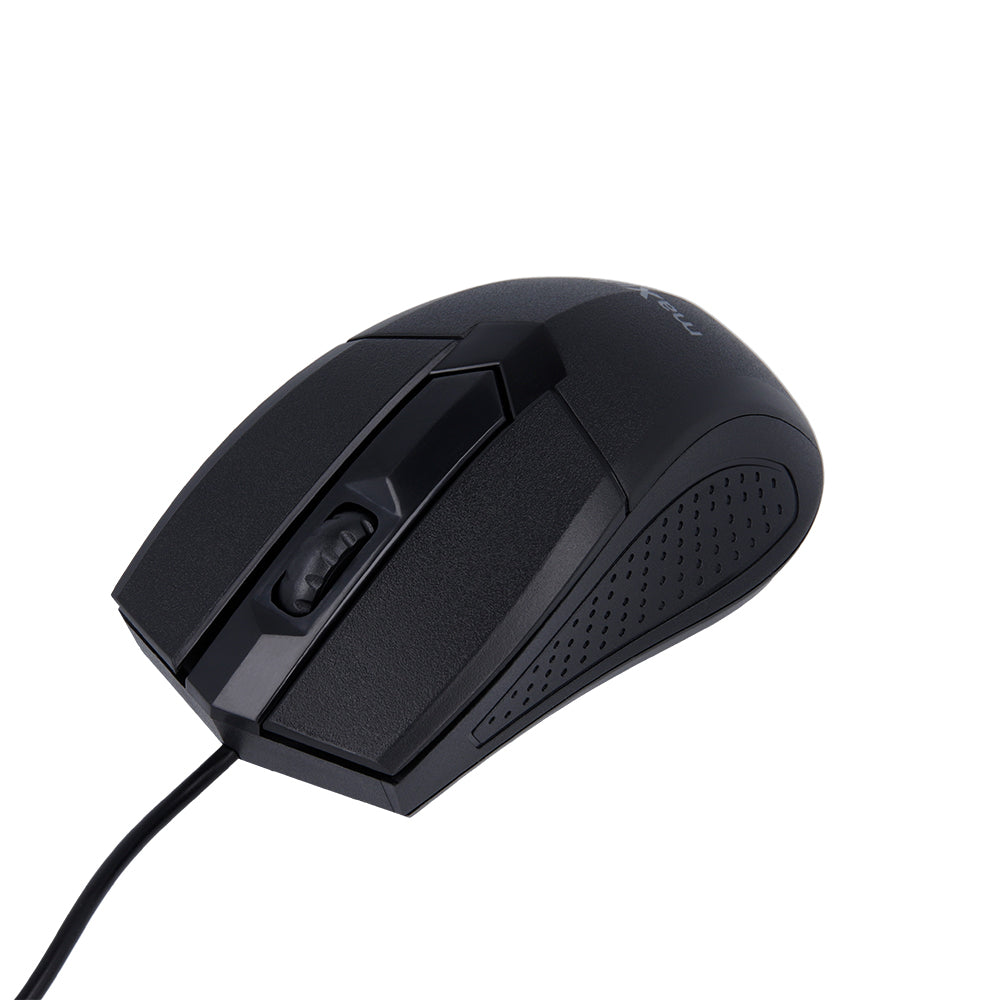 Maxlife - Home Office MXHM-01 Optical mouse 1000 DPI 1,2m - Black