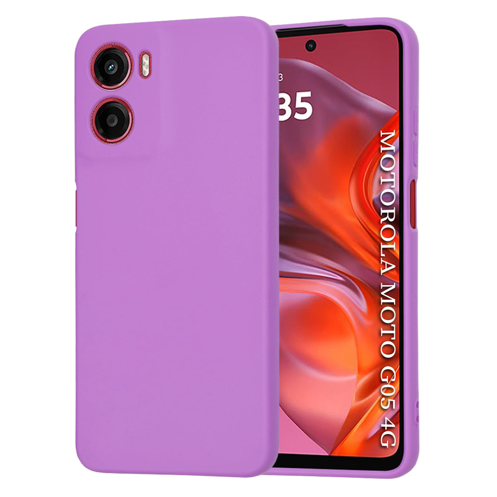Techsuit - SoftFlex - Motorola Moto G05 / E15 - Purple