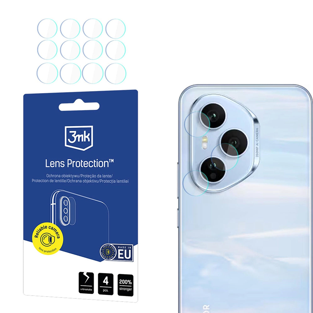 3mk - Lens Protection (4 pack) - Honor 400 Pro - Clear