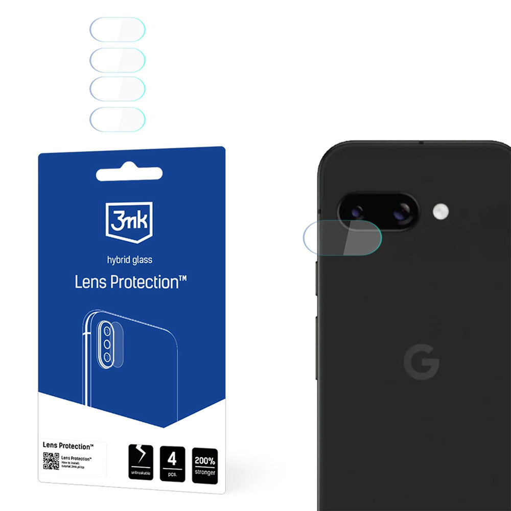 3mk - Lens Protection (4 pack) - Google Pixel 9a - Clear