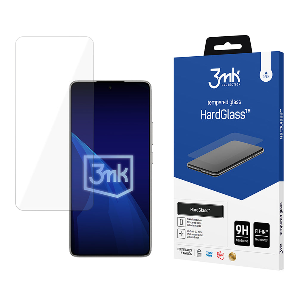 3mk - HardGlass Tempered Screen Protector - Xiaomi 14T / 14T Pro - Clear