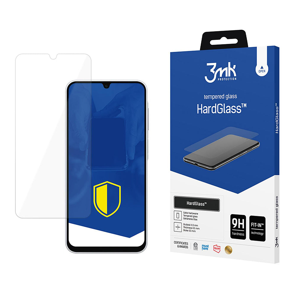 3mk - HardGlass Tempered Screen Protector - Samsung Galaxy A26 5G - Clear