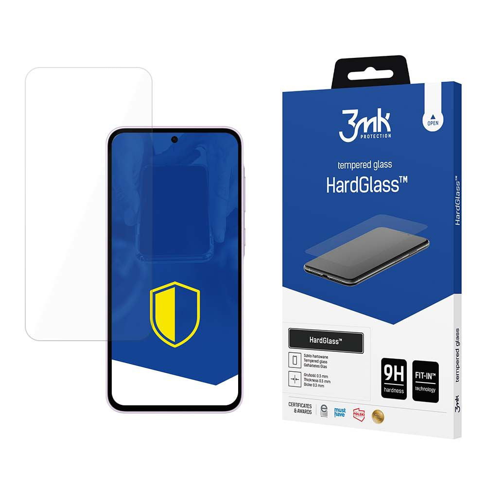 3mk - HardGlass Tempered Screen Protector - Samsung Galaxy A35 5G / A55 5G - Clear