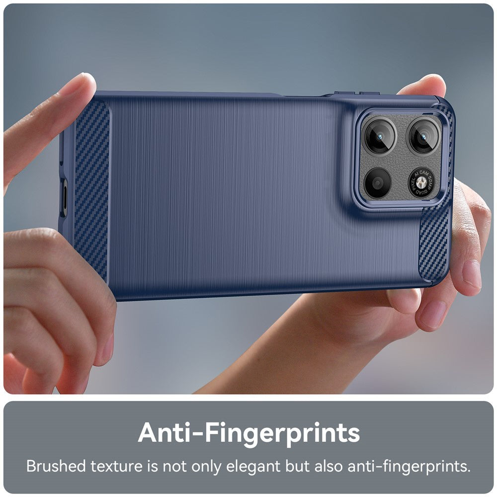 Techsuit - Carbon Silicone - Motorola Moto G15 / G15 Power - Blue