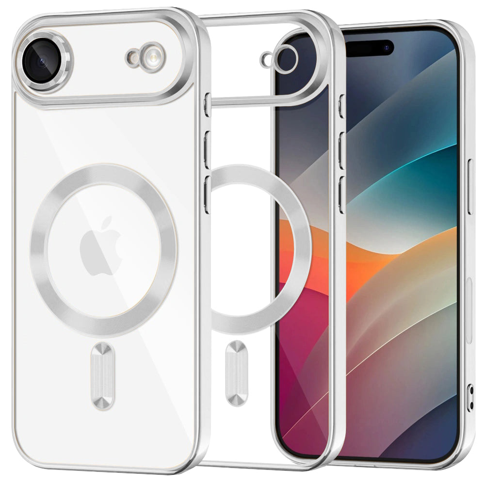 Techsuit - Luxury Crystal MagSafe - iPhone 17 Air - Silver