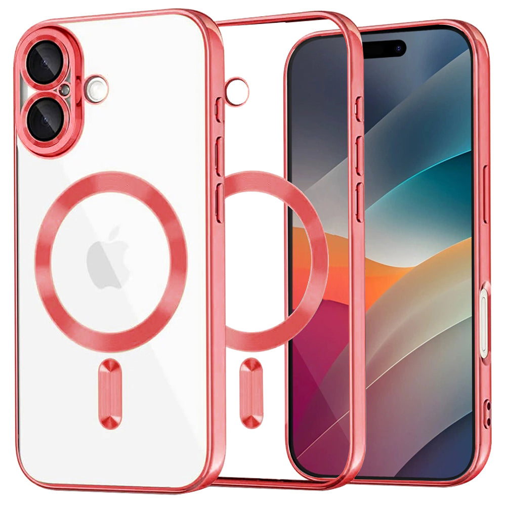 Techsuit - Luxury Crystal MagSafe - iPhone 17 - Red