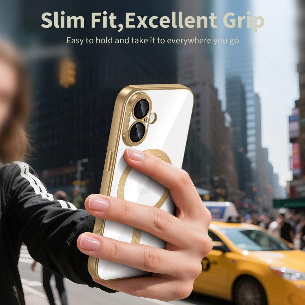 Techsuit - Luxury Crystal MagSafe - iPhone 17 - Black