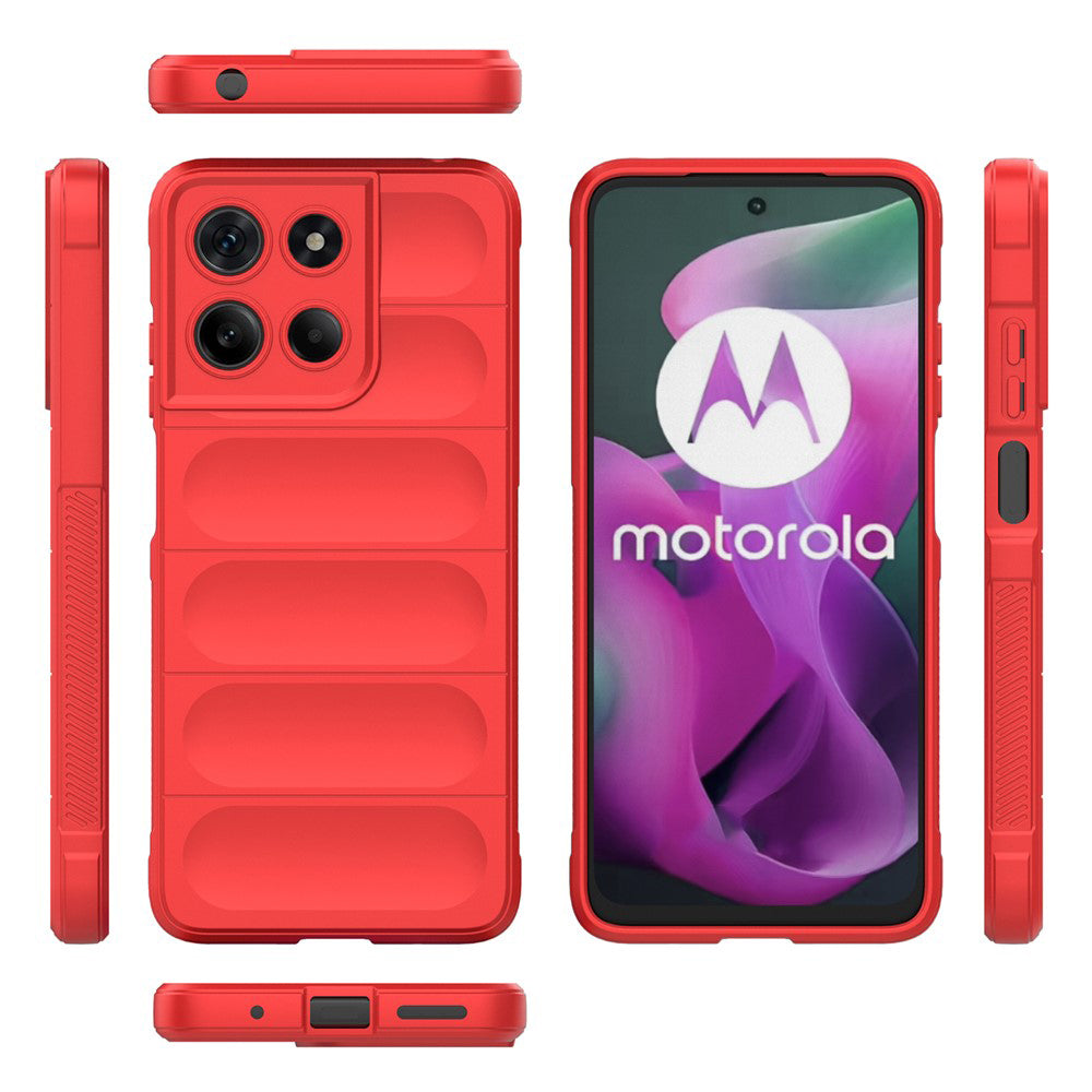 Techsuit - Magic Shield - Motorola Moto G15 / G15 Power - Red