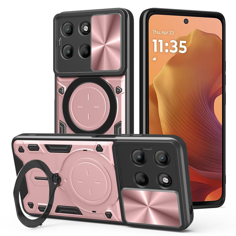 Techsuit - CamGuard Pro - Motorola Moto G15 / G15 Power - Rose Gold