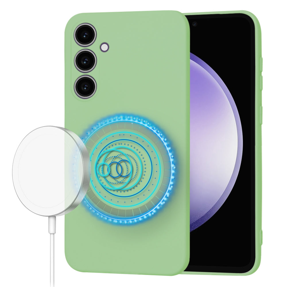 Techsuit - SoftFlex MagSafe - Samsung Galaxy S23 FE - Mint Green