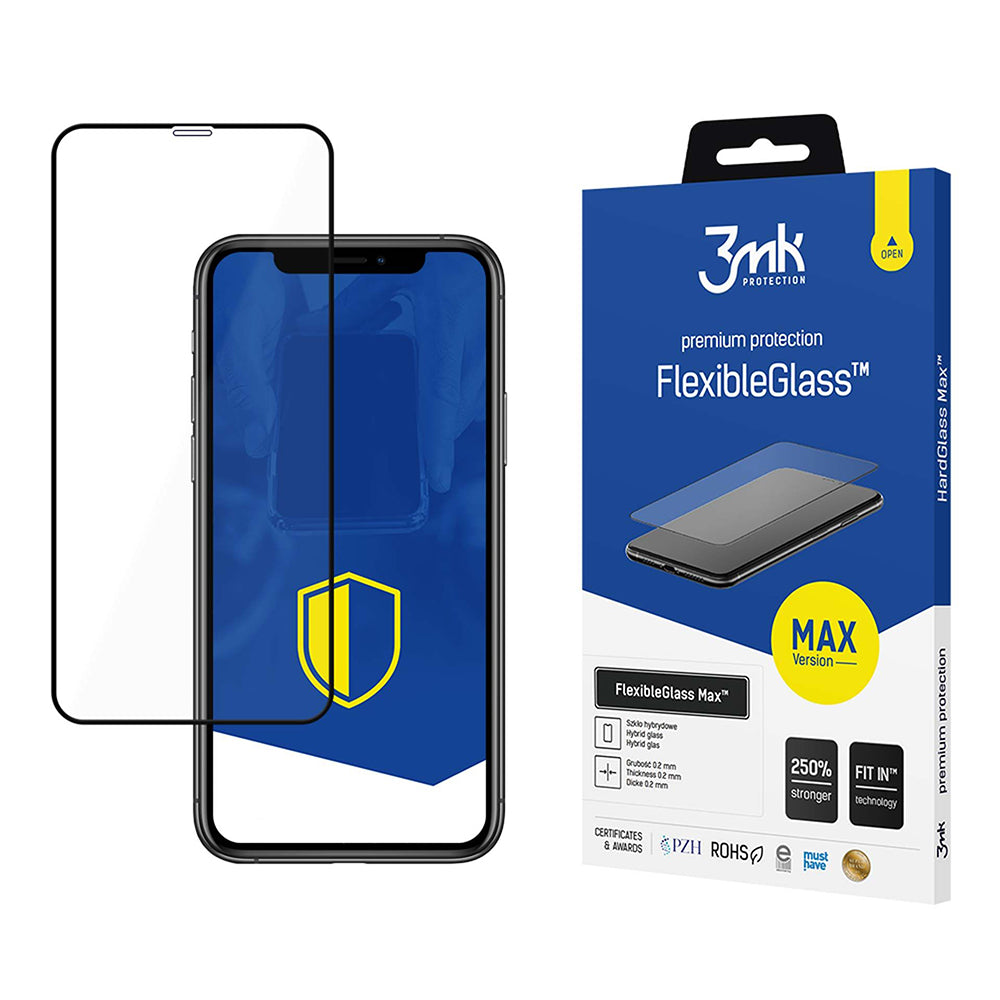 3mk - FlexibleGlass Max - iPhone XR / iPhone 11 - Black
