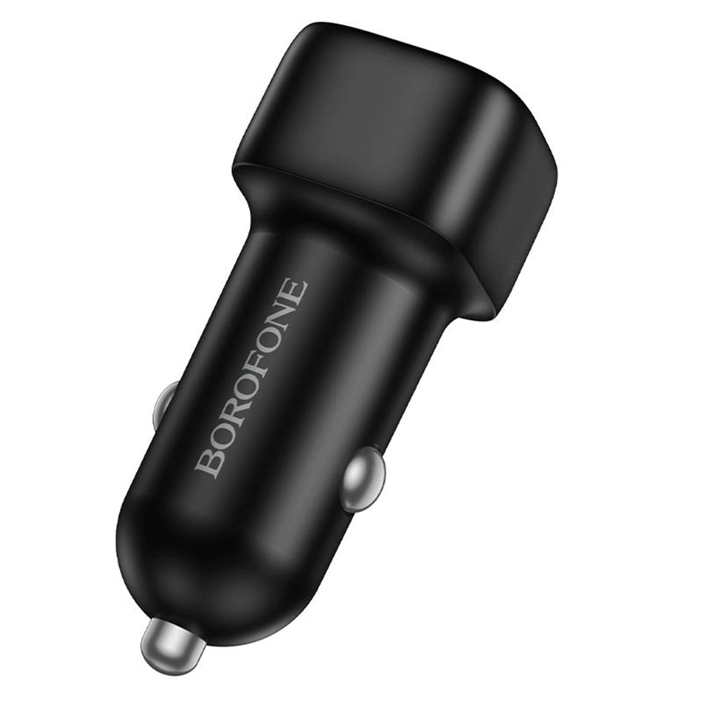 Borofone - Car Charger Cloud (BZ34A) - Type-C, Single Port, 20W (PD/QC/FCP/AFC), ABS - Black