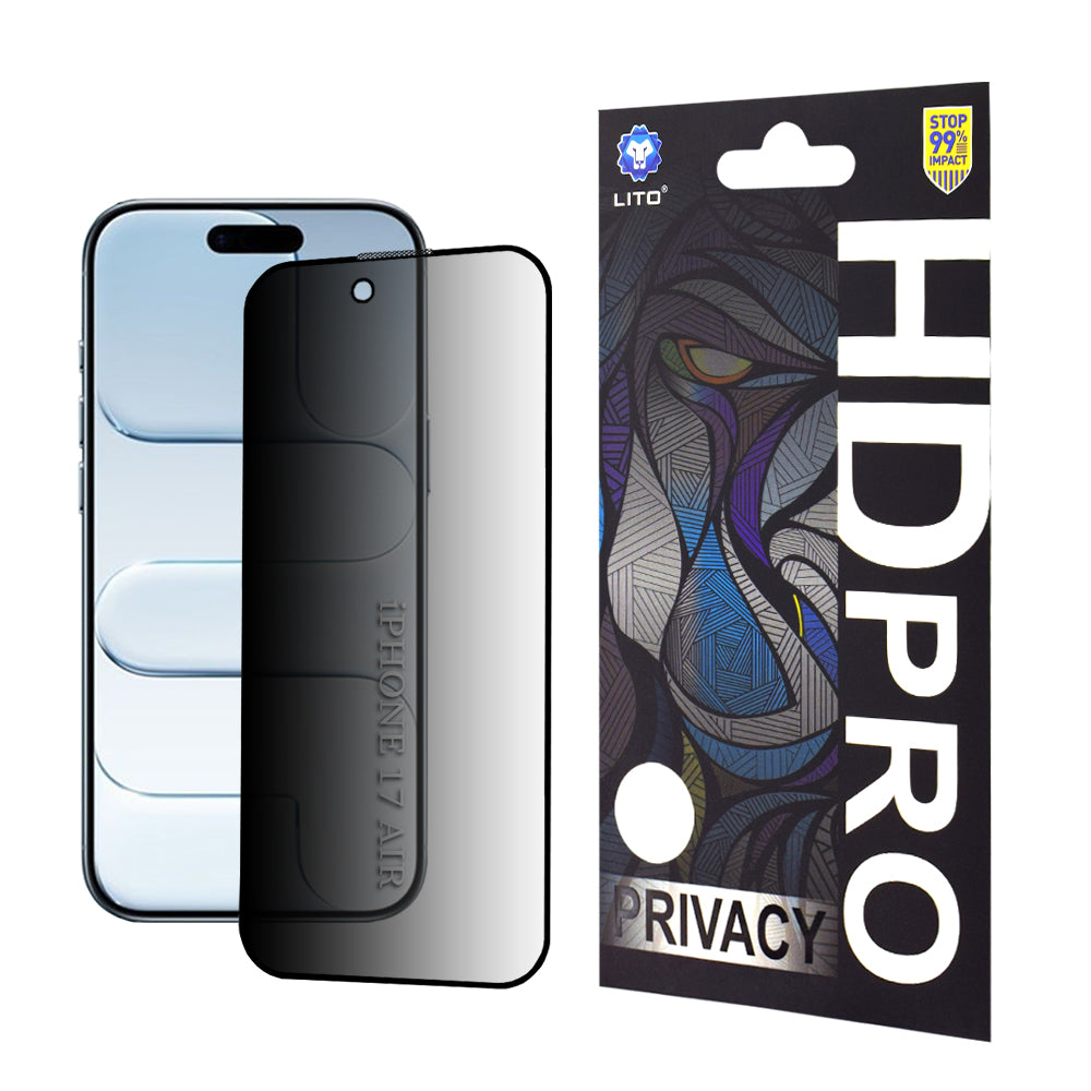 Lito - HD Pro Privacy - iPhone 17 Air - Black
