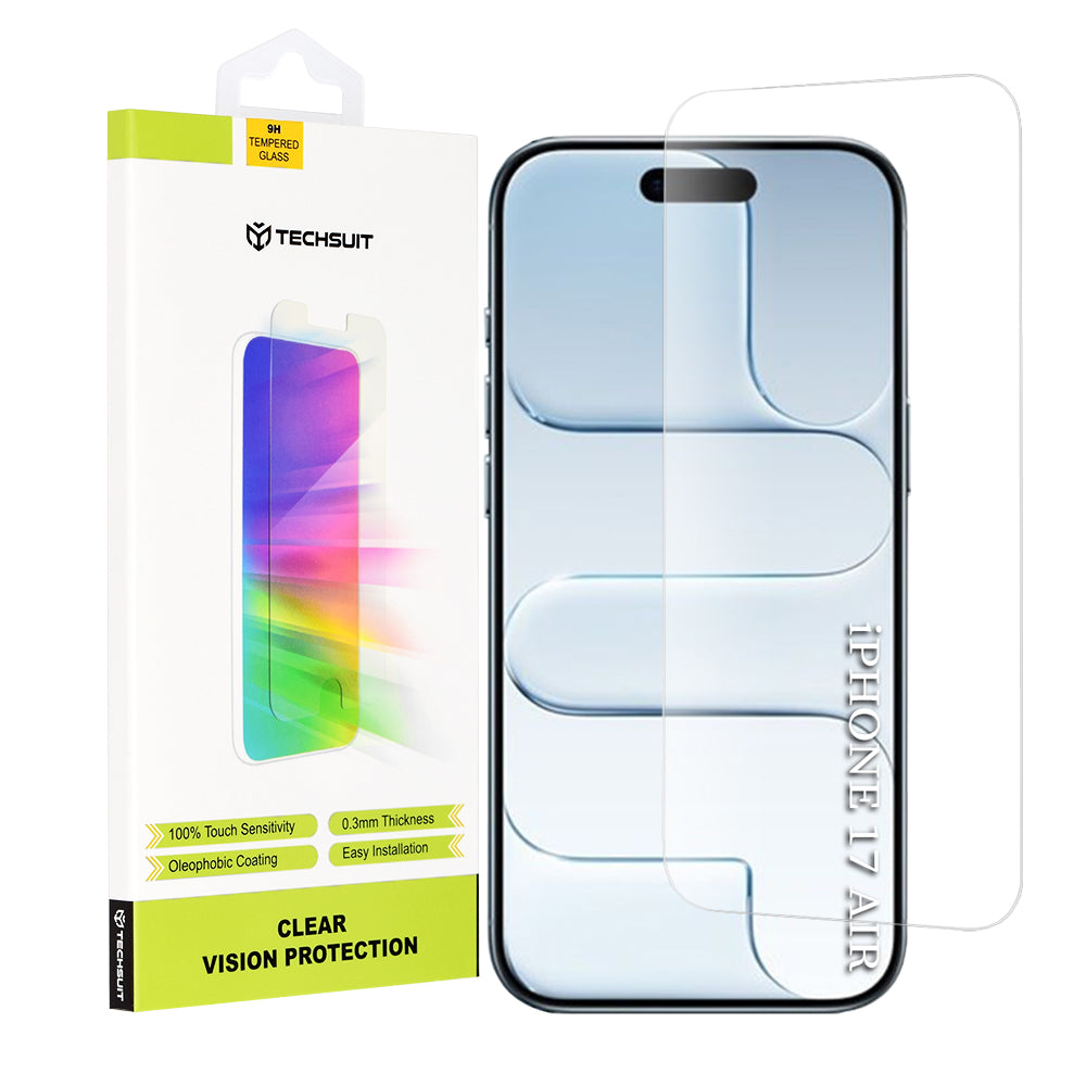 Techsuit - Clear Vision Glass - iPhone 17 Air - Transparent