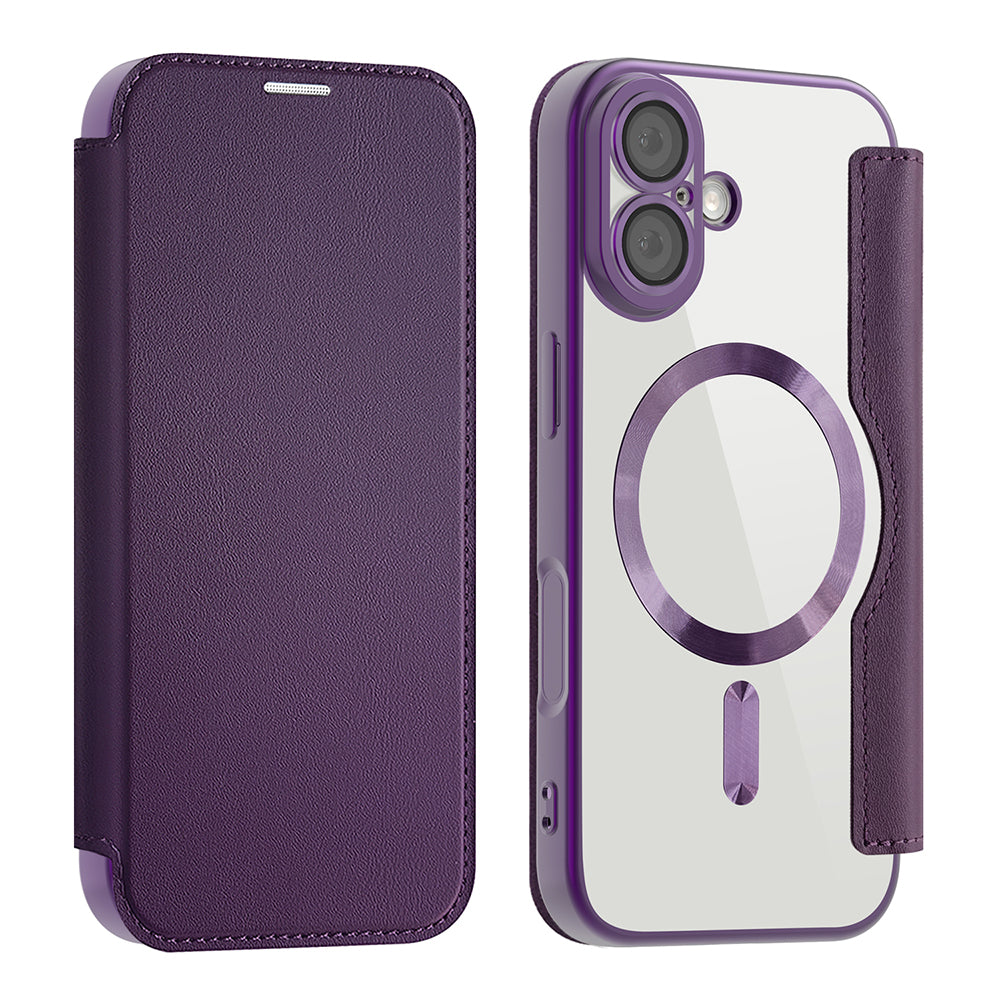 Techsuit - SmartMag Book Case - iPhone 17 - Purple