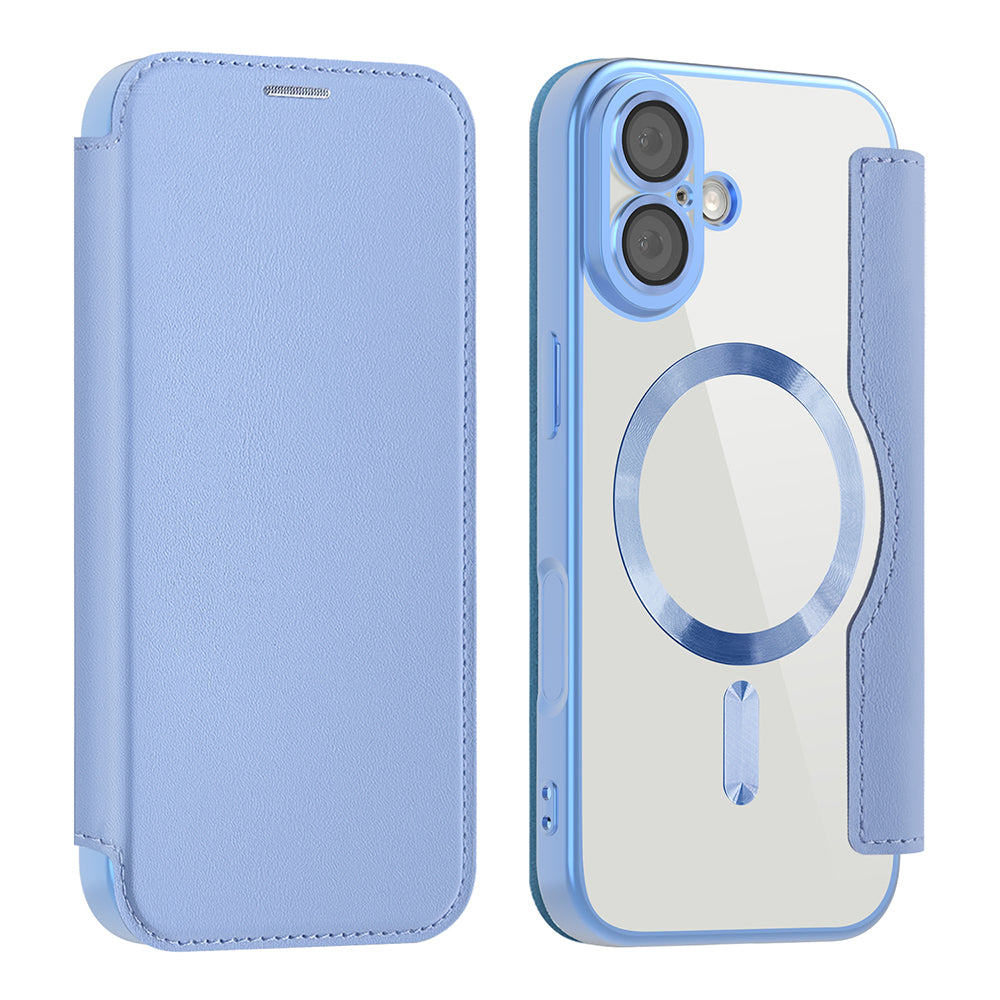 Techsuit - SmartMag Book Case - iPhone 17 - Light Blue