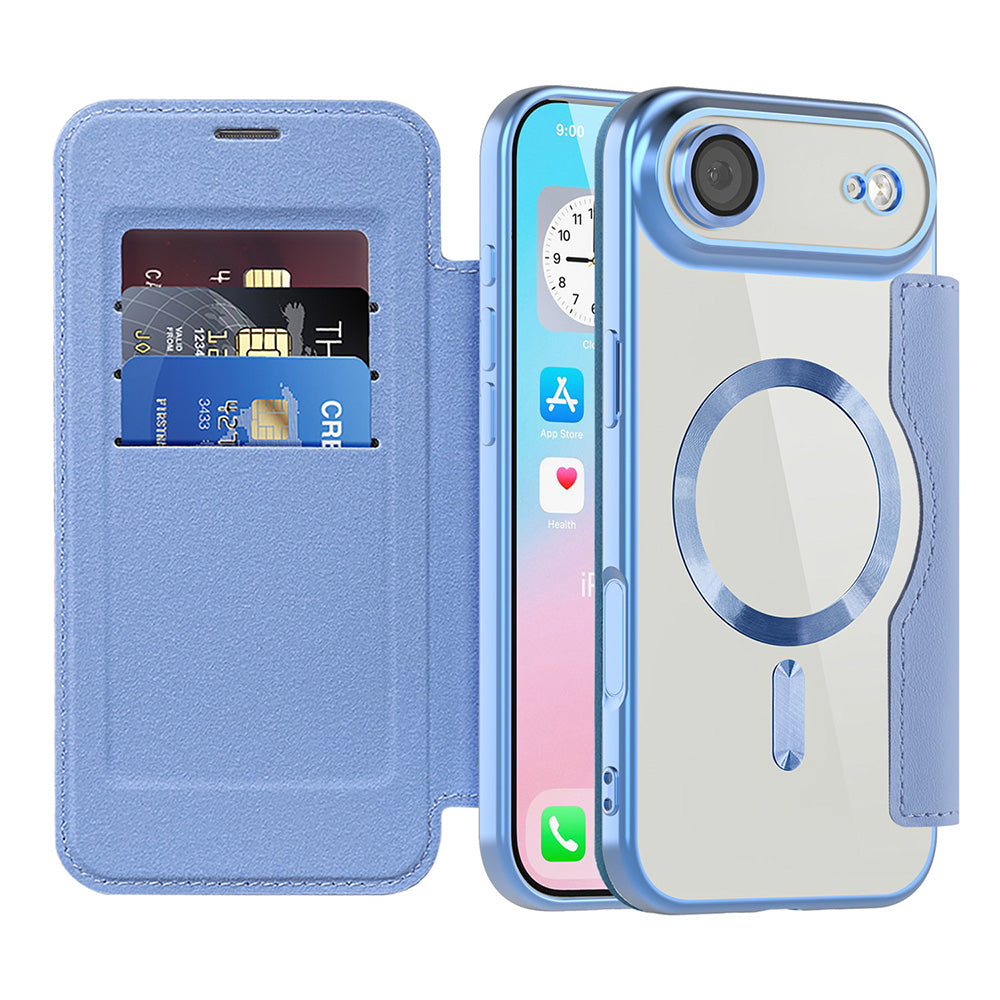 Techsuit - SmartMag Book Case - iPhone 17 Air - Light Blue