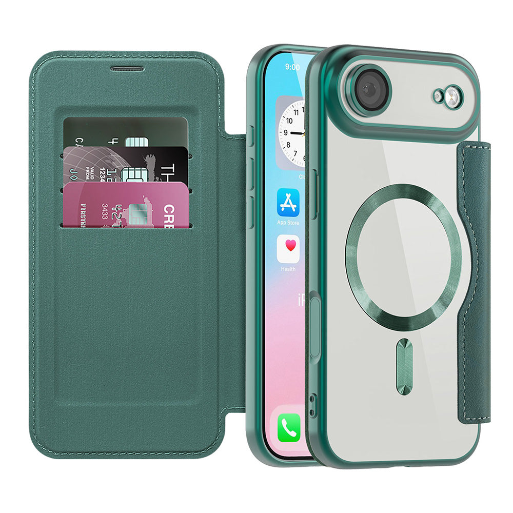 Techsuit - SmartMag Book Case - iPhone 17 Air - Green
