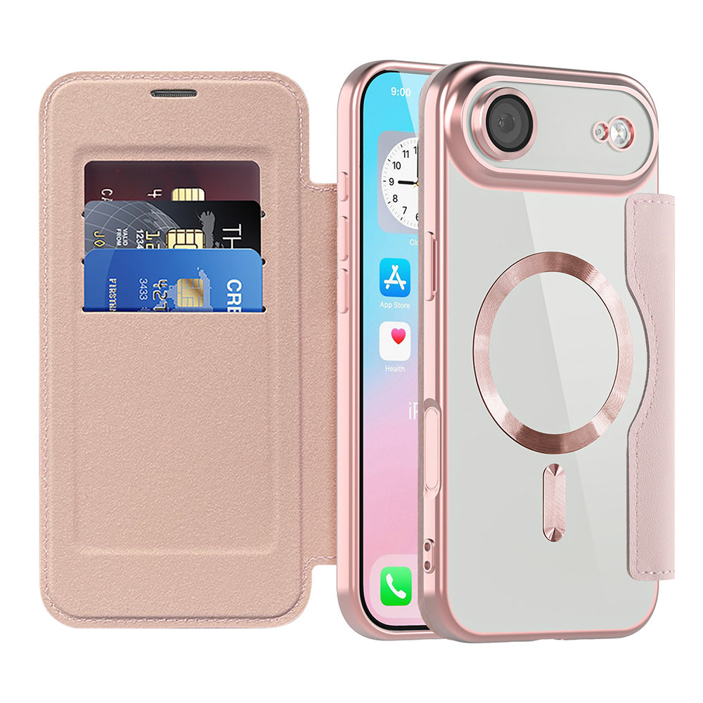 Techsuit - SmartMag Book Case - iPhone 17 Air - Pink
