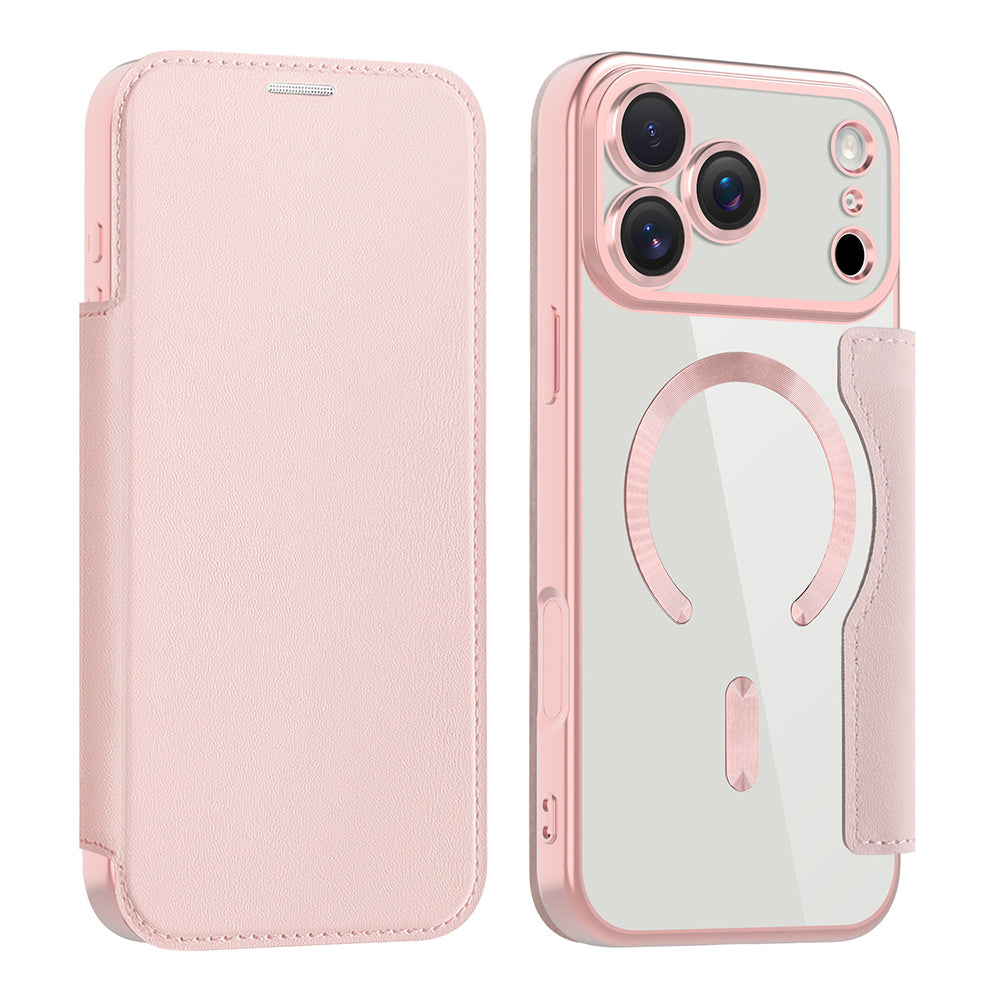 Techsuit - SmartMag Book Case - iPhone 17 Pro - Pink