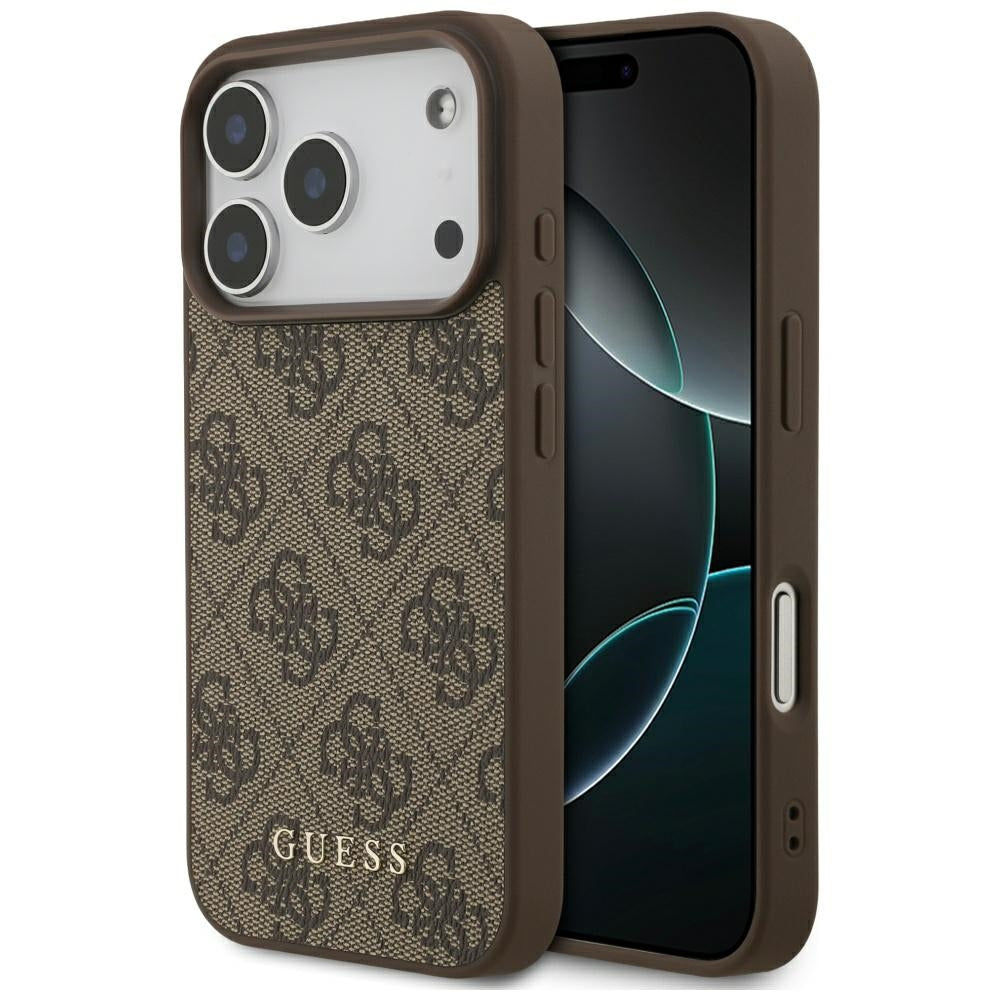 Guess - Hardcase 4G Classic (GUHCP17LG4GFBR) - iPhone 17 Pro - Brown