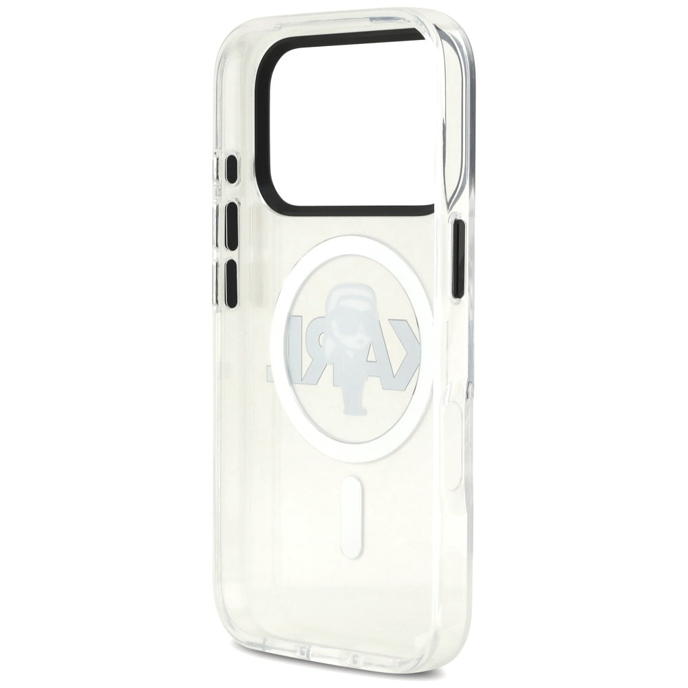 Karl Lagerfeld - IML MagSafe Sketch Logo (KLHMP17LHGKIGKBT) - iPhone 17 Pro - Transparent Karl