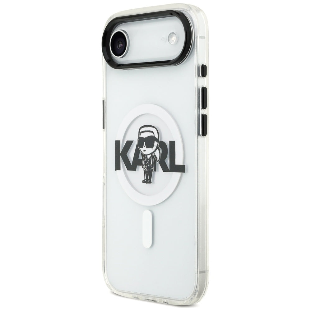 Karl Lagerfeld - IML MagSafe Sketch Logo (KLHMP17MHGKIGKBT) - iPhone 17 Air - Transparent Karl
