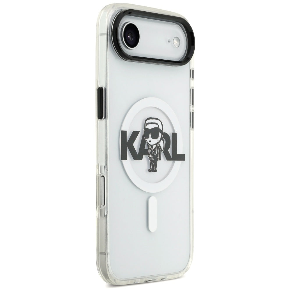 Karl Lagerfeld - IML MagSafe Sketch Logo (KLHMP17MHGKIGKBT) - iPhone 17 Air - Transparent Karl