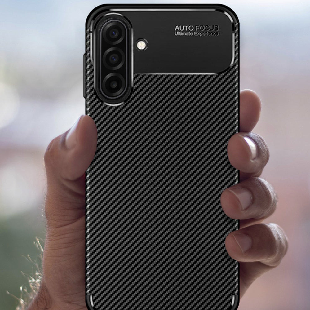 Techsuit - CarbonFiber - Galaxy A17 5G / A17 4G - Black