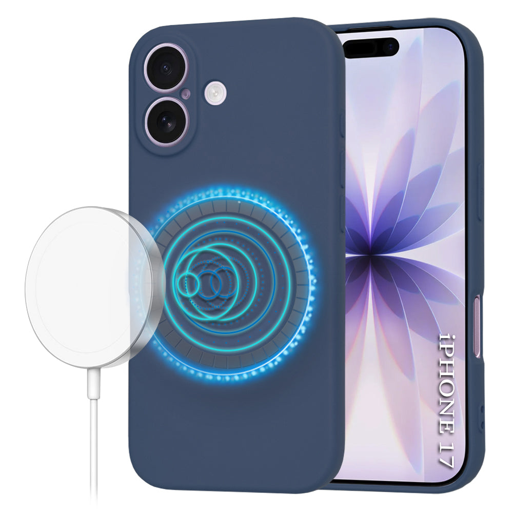 Techsuit - SoftFlex MagSafe - iPhone 17 - Navy Blue