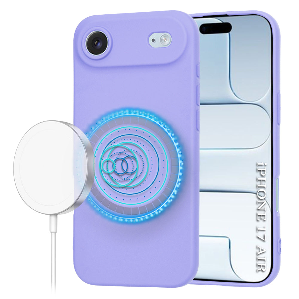 Techsuit - SoftFlex MagSafe - iPhone 17 Air - Light Purple
