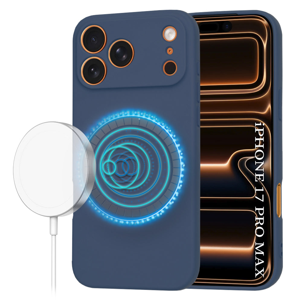 Techsuit - SoftFlex MagSafe - iPhone 17 Pro Max - Navy Blue
