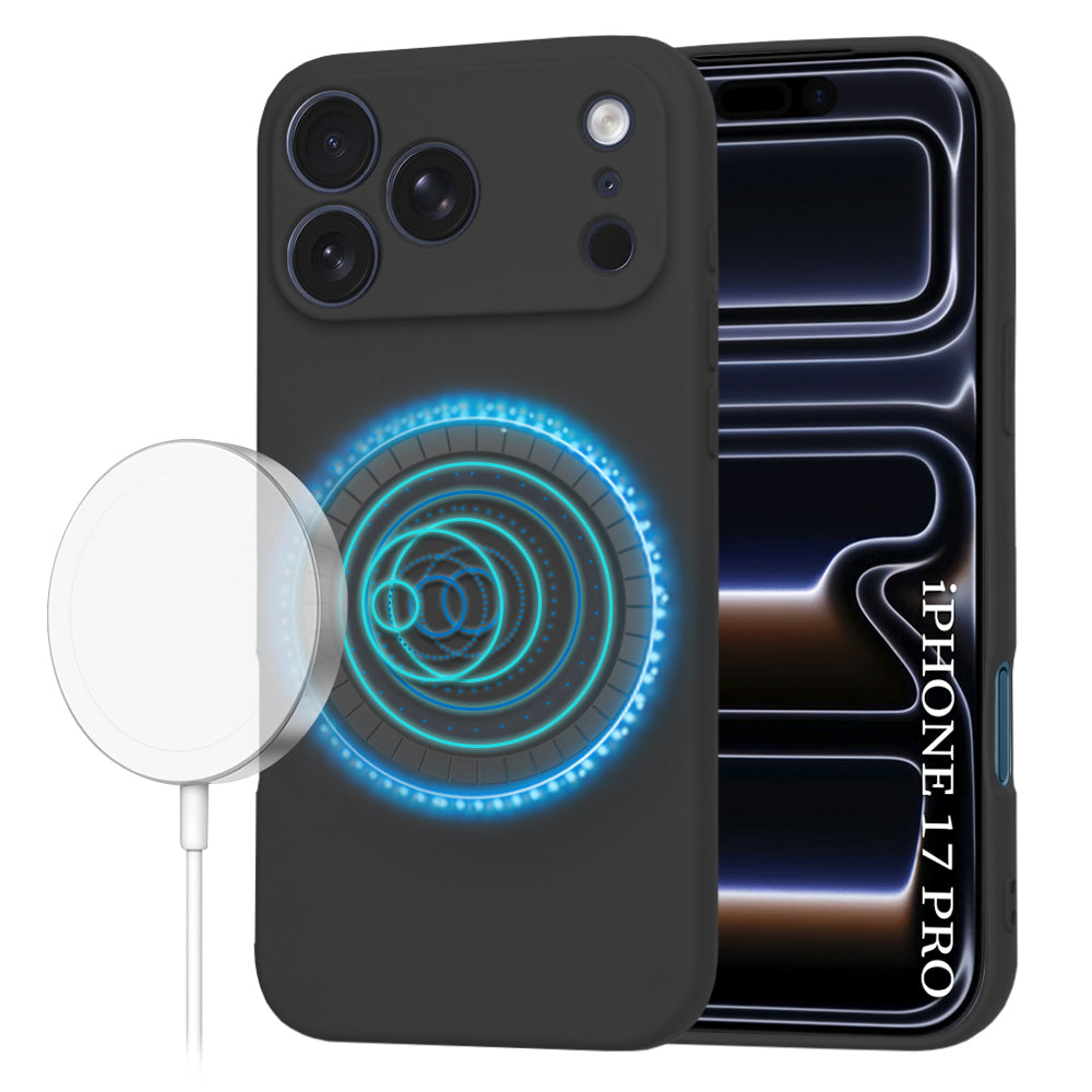 Techsuit - SoftFlex MagSafe - iPhone 17 Pro - Black